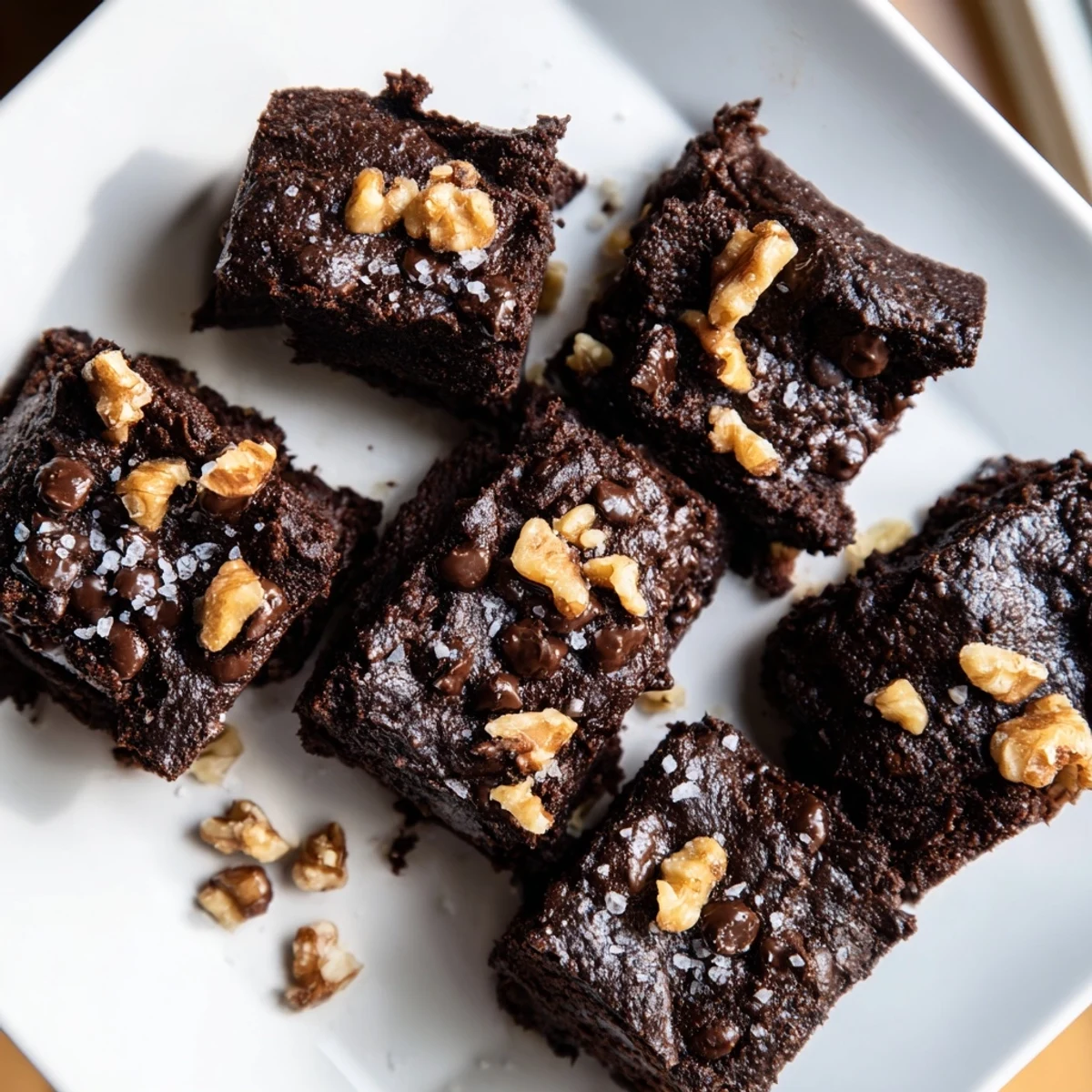Fudgy sweet potato brownies, featuring dark chocolate chips, ready to enjoy as a gluten-free treat.