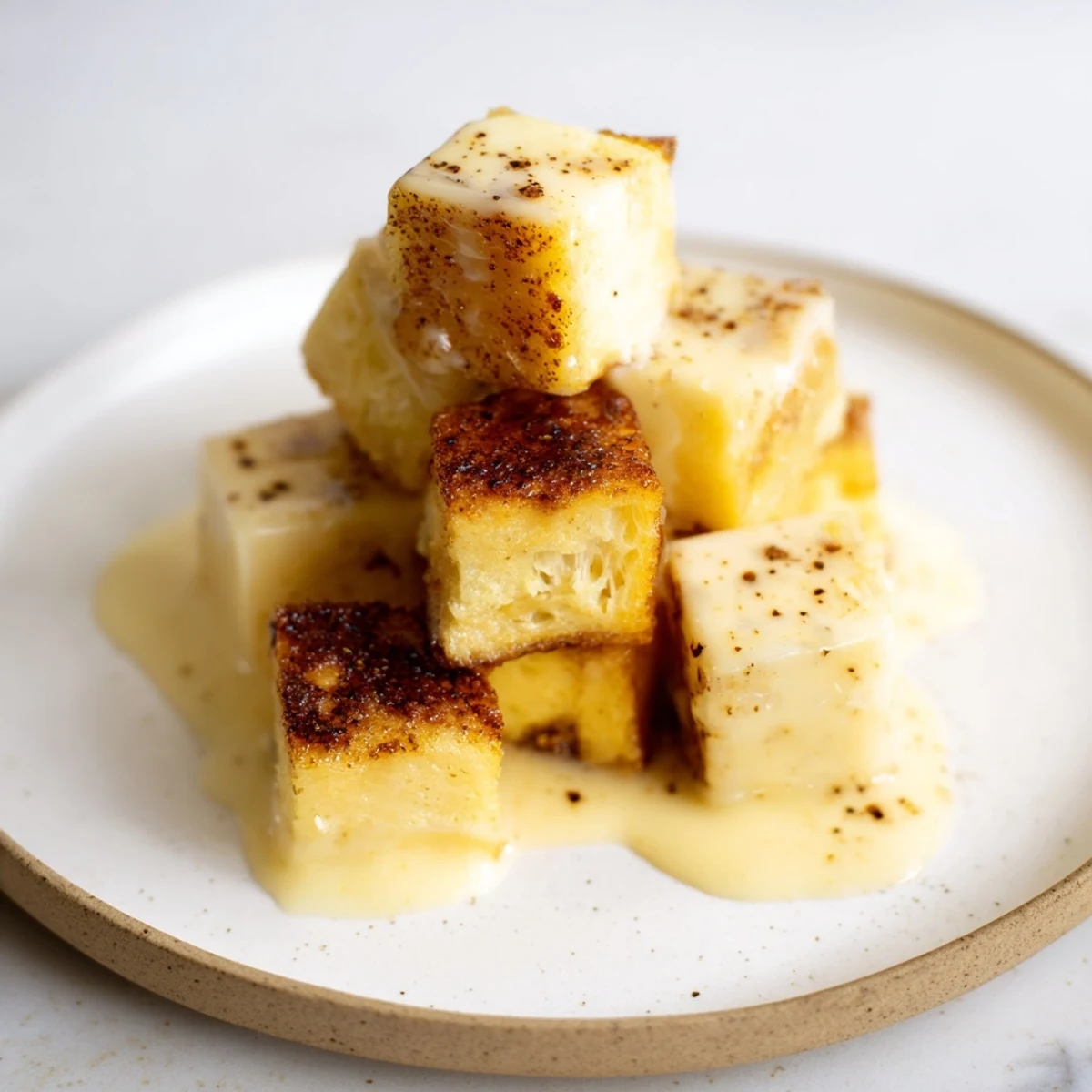 Perfectly baked French Toast Bake with caramelized topping, ideal breakfast served with fresh berries.