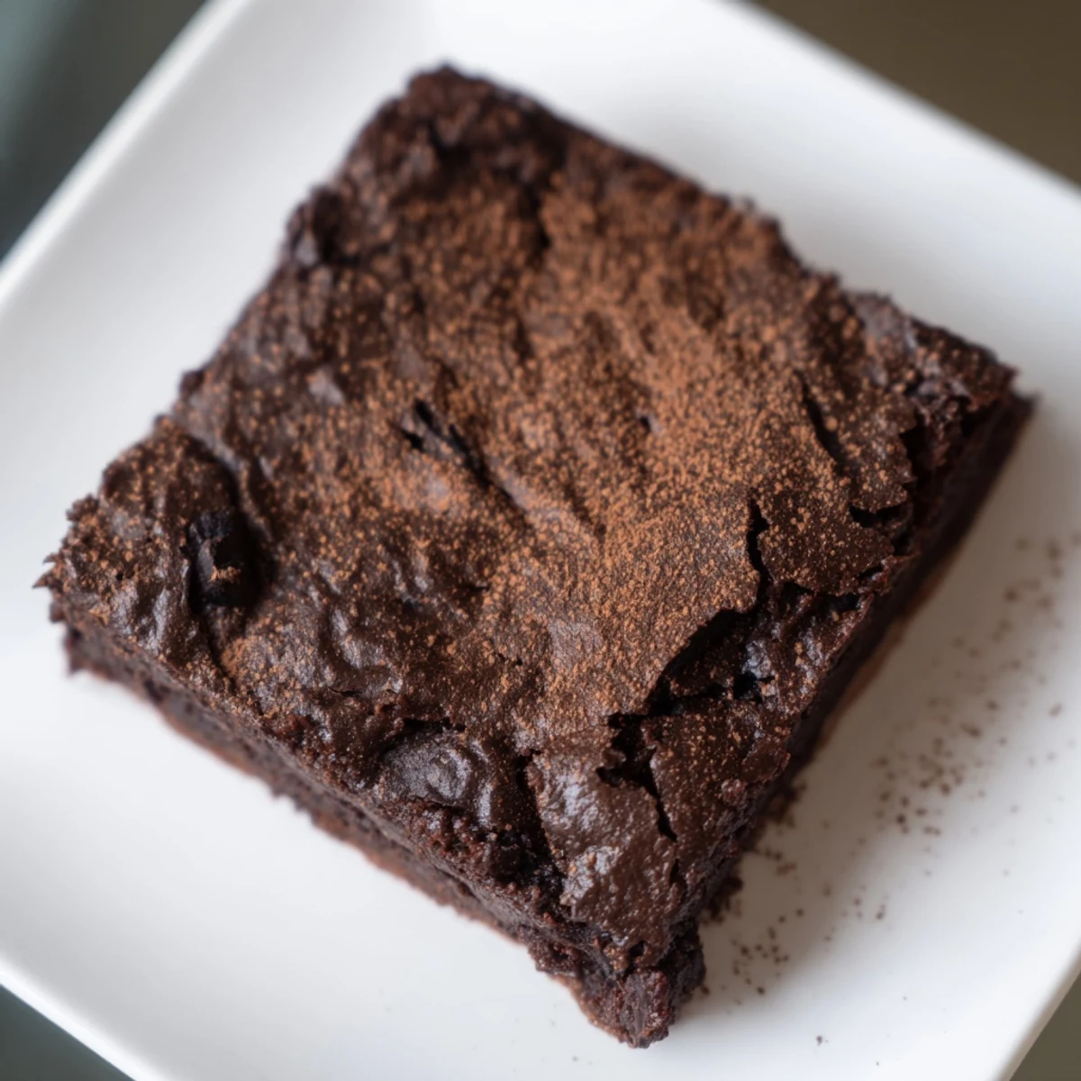 Fudgy, rich Pumpkin Workout Brownies, perfect for a healthy dessert after a hard workout.