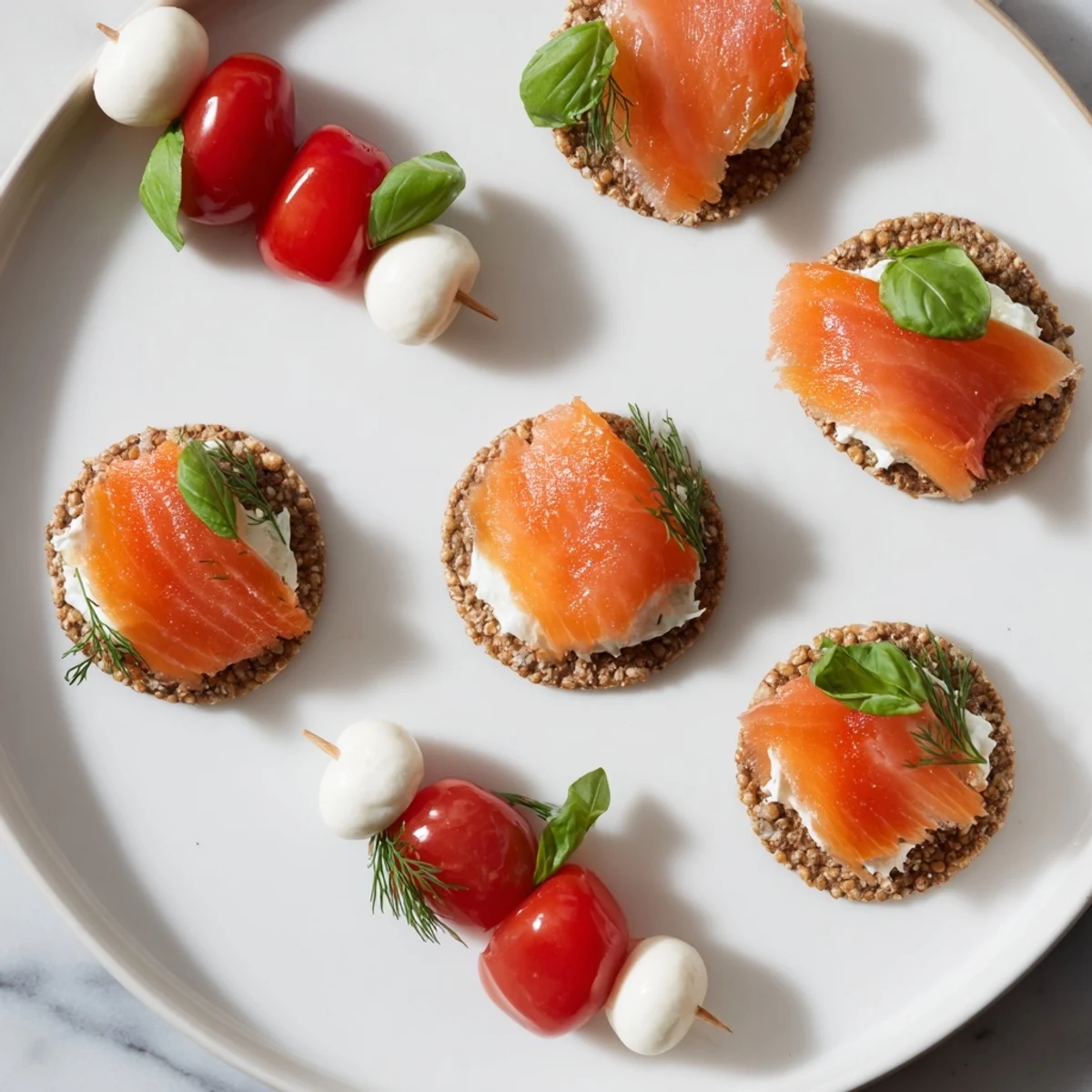 Magical Moments New Year 2026 Platter: A vibrant assortment of festive appetizers and treats, ready to celebrate.