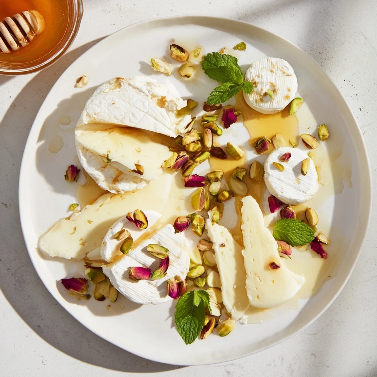 Delectable Rose Garden Romantic Platter, a visually impressive appetizer ideal for a special date night.