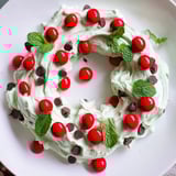Mint Chocolate Chip Wreath
