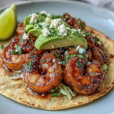 Honey Garlic Shrimp Tacos