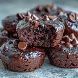 Deliciously moist Fiber-Maxxing Bean Brownie Bites, a perfect guilt-free dessert for any occasion.