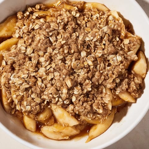 Apple Crisp with Frozen Apples