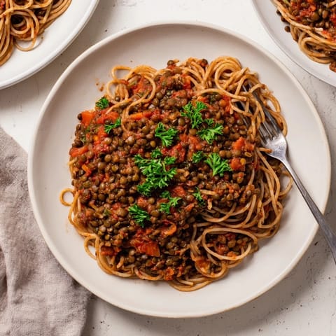 Hearty Lentil Bolognese