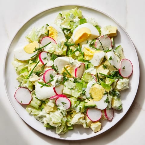 Green Goddess Chopped Egg Salad