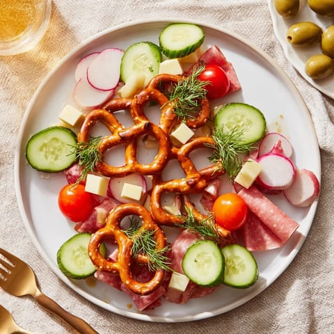 Bretzel Arbre de Vie Platter