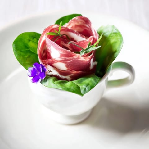 Victorian Tea Rose Appetizer