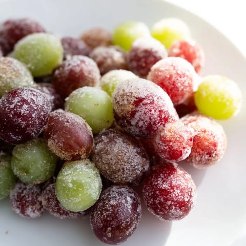 Frozen Grapes Sweet Snack