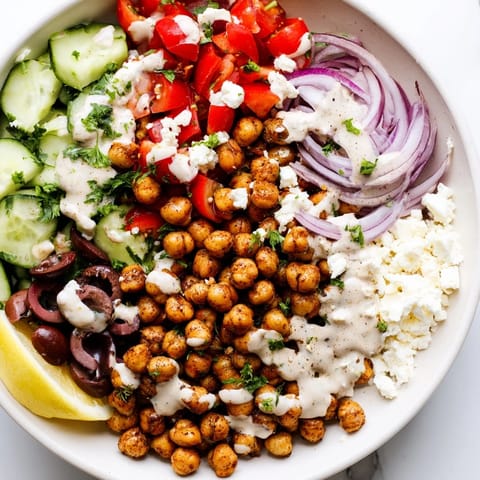 Mediterranean Chickpea Bowl