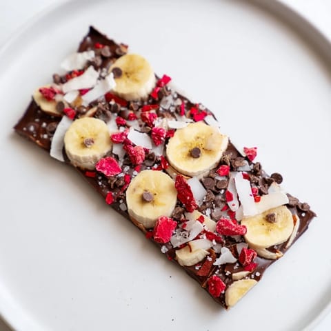 Chocolate Banana Crunch Treat