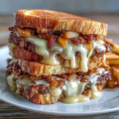 Hot Honey Apple Cheddar Bacon