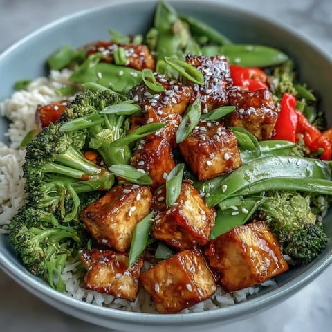 Teriyaki Tofu Stir-Fry Broccoli