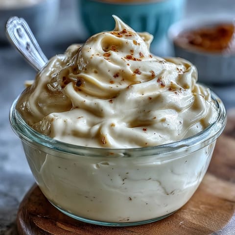 Homemade mayonnaise in 5 minutes with an immersion blender, rich and creamy, ready for sandwiches and salads.