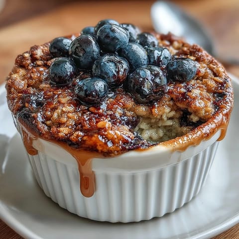 Blueberry Baked Oats #649