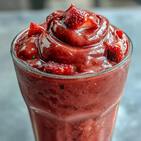 Strawberry Spinach Smoothie