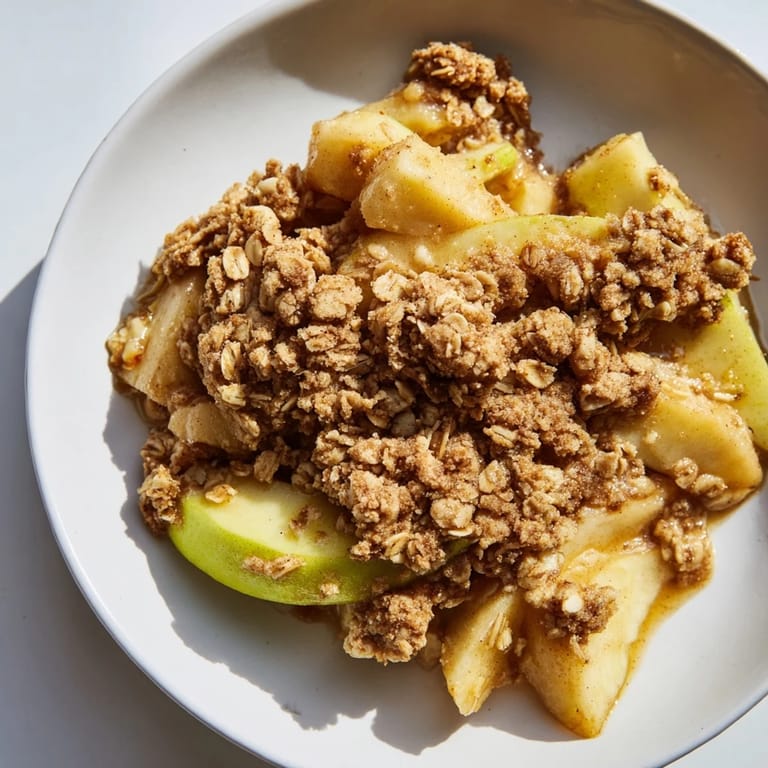 Warm, cinnamon-spiced Best Apple Crisp, a delicious autumn classic with tender, sweet apples.