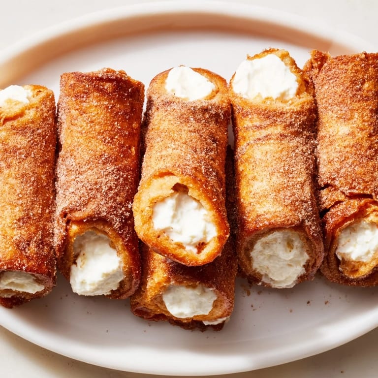 A close-up of Easy French Toast Roll-Ups, showing a beautiful cinnamon sugar crust and perfect texture.