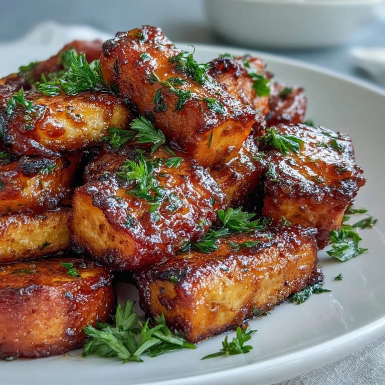 Sweet honey roasted carrots and parsnips, glistening with glaze and fresh thyme, ideal for a festive dinner plate.