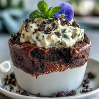 Mother's Day Flower Pot Brownies with Oreo Dirt look like blooming desserts.
